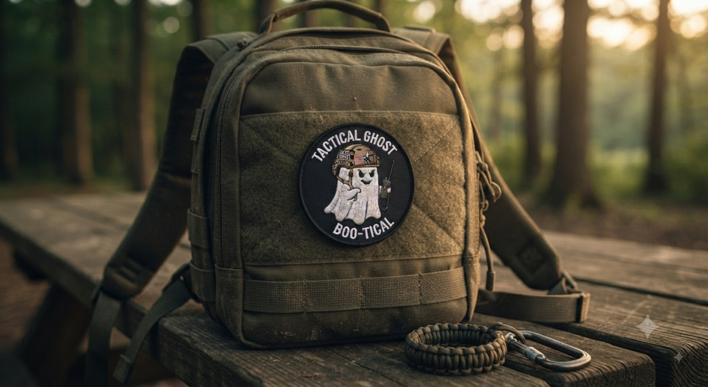 Tactical Ghost "Boo-tical" Embroidered Morale Patch