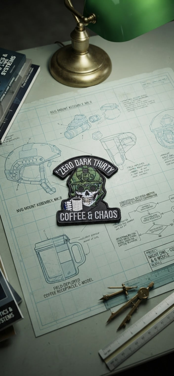 Zero-Dark-Thirty "Coffee & Chaos" Tactical Morale Patch